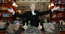 90-year-old Maureen Grant has been manning the bar in the Olympia for 66 years