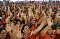 100,000 people protest for the right to starve themselves to death