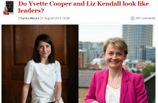 This magazine questioned whether two female politicians were good looking enough to be leaders