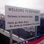 A Gaelic grammar blunder means this sign reads 'Welcome to Penis Island'