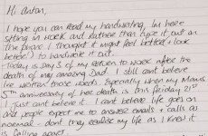 'Life as I knew it is falling apart': Woman shares beautiful letter after her dad's death