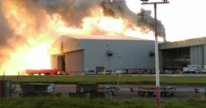 One of Cityjet's airplanes was in the hangar that went on fire at Dublin Airport