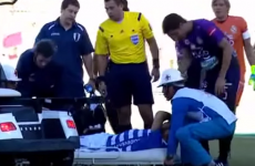 Footballer finds ingenious new way to waste time