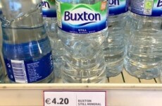 Tesco Ireland says it will refund people who paid €4.20 for a bottle of water