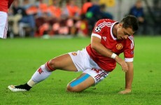 These two bad misses summed up a night to forget for Chicharito