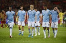 Lazio crash out of the Champions League