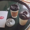This lip-shaped coffee cup lid is next level creepy