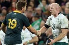 Three Irish forwards make Bakkies Botha's World Cup dream team