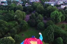 Is it a bird? Is it a plane? No, it's actually a Superman drone