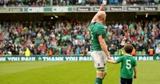 In pictures: Paul O'Connell waves goodbye after last home Test