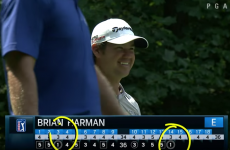 PGA golfer incredibly makes two holes-in-one in the same round at The Barclays