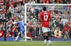 WATCH: Fernando Torres miss an open goal against United