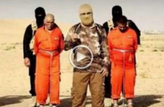Islamic State posts video of men being strung up and burnt alive