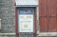 This Down church's sign is going viral for all the wrong reasons