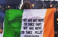This photo of an Irish flag at Creamfields will make you facepalm