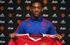 Manchester United make Anthony Martial the most expensive teenager in world football