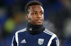 Saido Berahino is not a happy man after West Brom block his move to Spurs