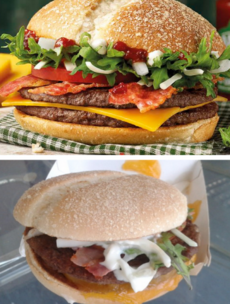 The new Irish McDonald's burger looks a little different in person - here's our verdict