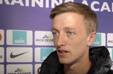 One of Irish football's brightest prospects made his debut cross-channel last night