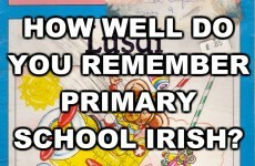 How Well Do You Remember Primary School Irish?
