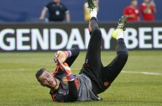 David de Gea is named in Manchester United's Champions League squad
