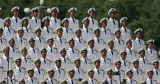 In pics: Huge parade at Tiananmen Square but Beijing residents barred from watching