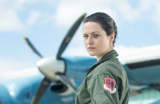 Meet the pregnant F-16 fighter flying drones in the Las Vegas desert