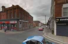Man in camo jacket robs shop with a crossbow