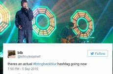 People were outraged that RTÉ cut short Blur's performance at Electric Picnic