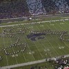 This college marching band are in trouble for dissing their rivals with a phallic formation