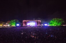 Here's what the Electric Picnic main stage looked like after everyone went home
