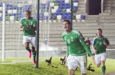Northern Ireland salvage late draw after Chris Baird picks up bizarre red card