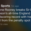 Rooney nets 50th goal, Sky Sports get Bobbys Robson and Charlton mixed up