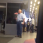 Facebook has fallen in love with this elderly man waiting at the airport