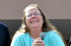 Anti-gay marriage clerk released from jail, annoys Eye of the Tiger writer