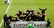 In pictures: Shamrock Rovers take Soccer AM's crossbar challenge