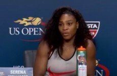 A reporter asked Serena Williams why she wasn't smiling... and she was having none of it