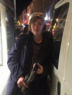 A homeless man is being taken to his first debs by a volunteer
