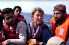 This Sky News report on a refugee crossing to Greece is causing a bit of a stir