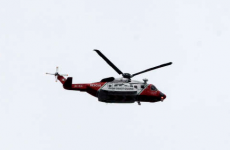 Coast Guard searches through the night for missing fisherman
