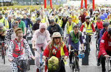 If you're driving around Dublin today, watch out for cyclists - thousands of cyclists