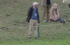 A spectator got nutmegged from 300 yards away at the KLM Open and didn't even notice