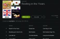 Someone has made the Reeling in the Years Spotify playlist you've always dreamed of