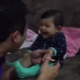 This tiny baby is going viral on Facebook for expertly pranking her poor dad
