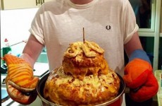 This Dublin lad got a pizza cake for his birthday and it looks insane