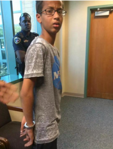 Outrage after 14-year-old taken from school in handcuffs - for bringing a clock to class