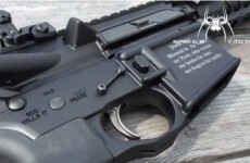An American gunmaker put a Bible verse on a 'Christian' assault rifle so that no 'Muslim terrorist' can use it