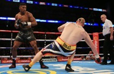 Happy Christmas! Anthony Joshua sold 18,000 tickets today in just six hours