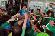 Slideshow: Irish stars go back to school in Rotorua