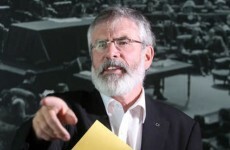 Gerry Adams hits back at Joan Burton's 1916 "hijack" claim